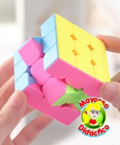 1314 *CAJA c/6 Rubik 3x3x3 COLORES* (5.5 cm.) - Imagen 4