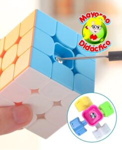 1314 *CAJA c/6 Rubik 3x3x3 COLORES* (5.5 cm.) - Imagen 5