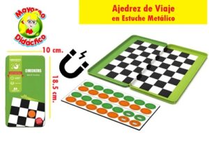 2089 *Ajedrez Magnético en Estuche Metálico* (10x18.5 cm. - Imagen 2