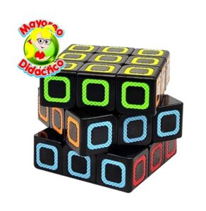 3614 *CAJA c/6 Rubik 3x3x3 NEGRO* (5.5 cm.) - Imagen 2