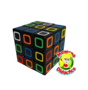 3614 *CAJA c/6 Rubik 3x3x3 NEGRO* (5.5 cm.) - Imagen 3