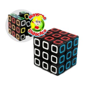 3614 *CAJA c/6 Rubik 3x3x3 NEGRO* (5.5 cm.) - Imagen 4