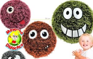 4438 *Pelota Inflable de PELUCHE- (24 cm.) 4 Diferentes. - Imagen 4