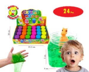 4442-24 *CAJA c/24 Slime c/Dino Sorpresa* (4x5 cm.) - Imagen 2