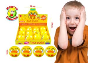 4445-12 *CAJA c/12 Pelotas Patos Gordos* (6 cm.) - Imagen 2