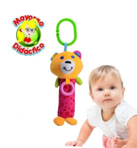 4446 *Sonajero Textil* (8x25 cm.) 3 Diferentes. - Imagen 4