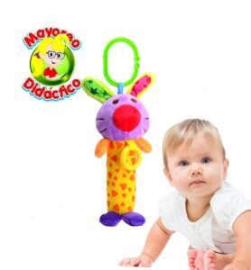 4446 *Sonajero Textil* (8x25 cm.) 3 Diferentes. - Imagen 5