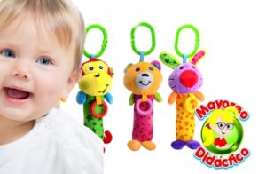 4446 *Sonajero Textil* (8x25 cm.) 3 Diferentes. - Imagen 2