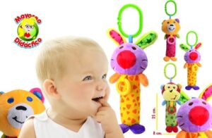 4446 *Sonajero Textil* (8x25 cm.) 3 Diferentes. - Imagen 6