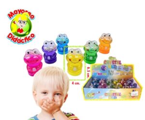 7994 *MINI Slime Ranita* (4x6.5 cm.) 24 Pcs. - Imagen 3