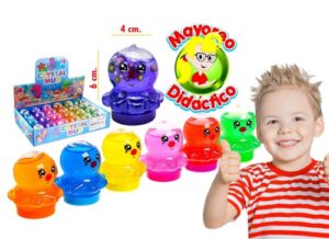 8892 *MINI Slime Pulpo* (4x6 cm.) 24 Pcs. - Imagen 2