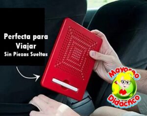 4561 *Tablero Magnético de Dibujo* (22x18 cm.) 380 Cuentas Magnéticas - Imagen 3