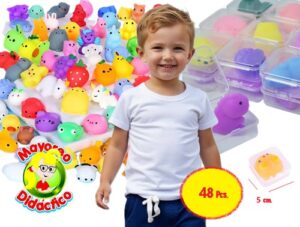 8590 *Caja c/48 MINI CAJITAS de Squishy* (30 x23 cm.) - Imagen 2