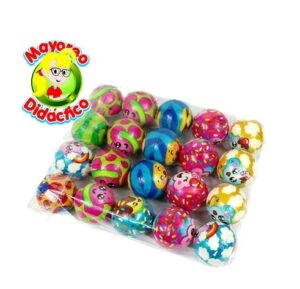 PCFCH-20 *PAQUETE c/20 Pelotas de Esponja CHICAS* (4.5 cm.) HELADOS Y PASTELES - Imagen 2