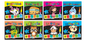 0248 *Pinta con Agua* (20x20 cm.) 12 Pág. 8 Diferentes.