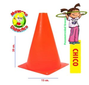1010 *CONO CHICO Deportivo Naranja* (13x20 cm.) Individual. - Imagen 2