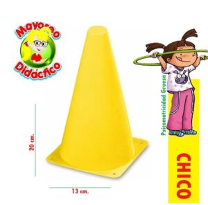 1027 *CONO CHICO Deportivo Amarillo* (13x20 cm.) Individual. - Imagen 2