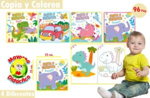 1092 *Copia y Colorea* (22x22 cm.) 96 Pág. 4 Diferentes. - Imagen 2