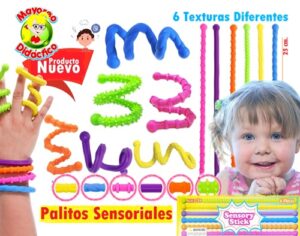 2266 *Palitos Sensoriales Flexibles* (25x8 cm.) 6 Pcs. - Imagen 2