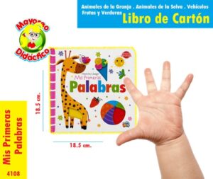 4108 *Mis Primeras Palabras de Cartón* (18.5x18.5 cm.) 12 Pág. - Imagen 2