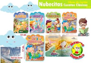 4318 *Nubecitas de Cartón* (12x17 cm.) 10 Pág. 4 Diferentes. - Imagen 2