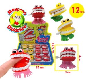 4477-12 *CAJA c/12 Dentaduras Saltarinas de Cuerda* (5x4 cm.) - Imagen 2