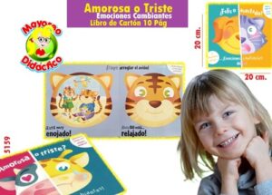 5135-5159 *Amorosa Triste* (20x20 cm.) 10 Pág. Interactivas de Cartón. - Imagen 2