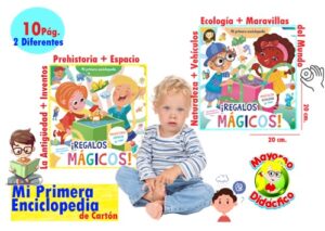 5678 *PRIMER ENCICLOPEDIA de Cartón* (20x20 cm.) 10 Pág. 2 Diferentes. - Imagen 2