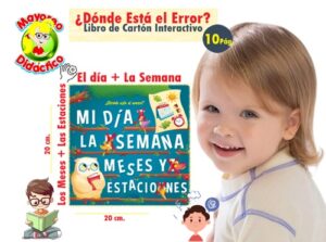 5708-5722 *Dónde Está el Error* (20x20 cm.) 8 Pág.de Cartón. - Imagen 2