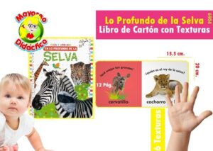6836-6904 *Selva de Cartón con 6 Texturas* (15.5x20.5 cm.)12 Pág. - Imagen 2