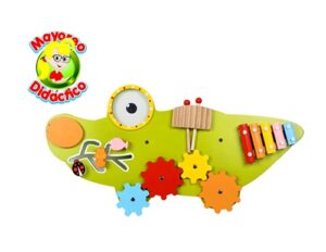 4042 *COCODRILO Tablero de Coordinación e/Madera* (61x31.5 cm.) - Imagen 2