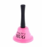 0676 *Campana Metálica* (5.5x13 cm.) Abrazos