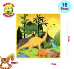 0783 *Rompecabezas de Madera* (15x15 cm.) 16 Pcs. 32 Diferentes - Imagen 17