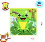 0783 *Rompecabezas de Madera* (15x15 cm.) 16 Pcs. 32 Diferentes - Imagen 32