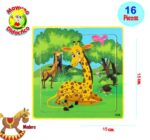 0783 *Rompecabezas de Madera* (15x15 cm.) 16 Pcs. 32 Diferentes - Imagen 30