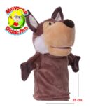 2039 *LOBO Guiñol de Mano Textil* (25 cm.) - Imagen 2