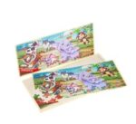 5757 *Rompecabezas de Madera Clásico* (45x22.5 cm.) 8 Diferentes.