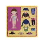 6676 *Rompecabezas de Madera Prendas de Vestir* (30x30 cm.) 2 Diferentes.