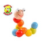 2619 *Gusanito d/Madera Articulado* (20 cm.) - Imagen 4