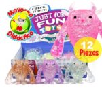 4486-12 *CAJA c/12 Squishy Monstruo Brillante* (9x8 cm.) - Imagen 2