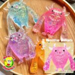 4486 *Squishy Monstruo Brillante* (9x8 cm.) INDIVIDUAL - Imagen 3