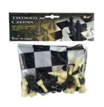 4595 *Ajedrez en Bolsa* (21x22 cm.) Tablero+32 Pcs.