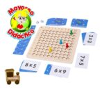 6834 *Tablero Pitágoras* (24x23 cm.) Tablero +100 Barajas +2 Dados + 4 Torres. - Imagen 2