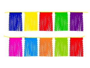 4500-PORTADA 4500 *Enramada Plástica Curly de Colores* (4 m.) INDIVIDUAL - Imagen 1