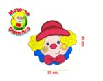 4502 *Carita de Payaso en Foamy GRANDE* (50x45 cm.) - Imagen 3