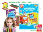 8625 *Transportes p/Colorear* (22x30 cm.) 24 Pág.+Sticker´s +Crayolas - Imagen 2