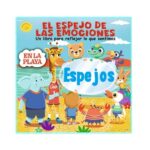 3407 *El Espejo de las Emociones *EN LA PLAYA* (19x19 cm.) 10 Pág. d/Cartón con 6 Espejos.