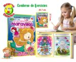 7480-2*Juegos y Colores c/Stickers SIRENAS* (20.7 x 27.5 cm.) 48 Pág. - Imagen 2