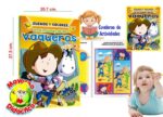 7480-3*Juegos y Colores c/Stickers VAQUEROS* (20.7 x 27.5 cm.) 48 Pág. - Imagen 2
