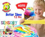 4506-12 *CAJA c/12 Butter Slime Bi-Color (5.5x7 cm.)